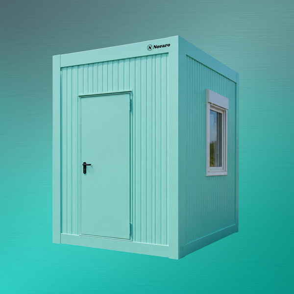 8ft Bürocontainer mieten in Erlangen bei Novaro
