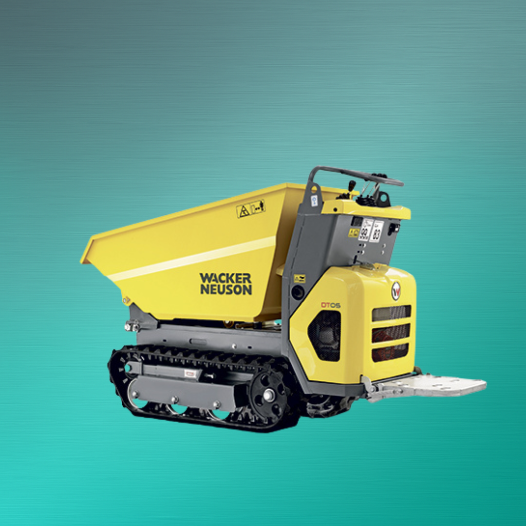 Kettendumper bis 0.5t / 0.3m³ mieten – kompakt für enge Baustellen und Gartenbau | Novaro