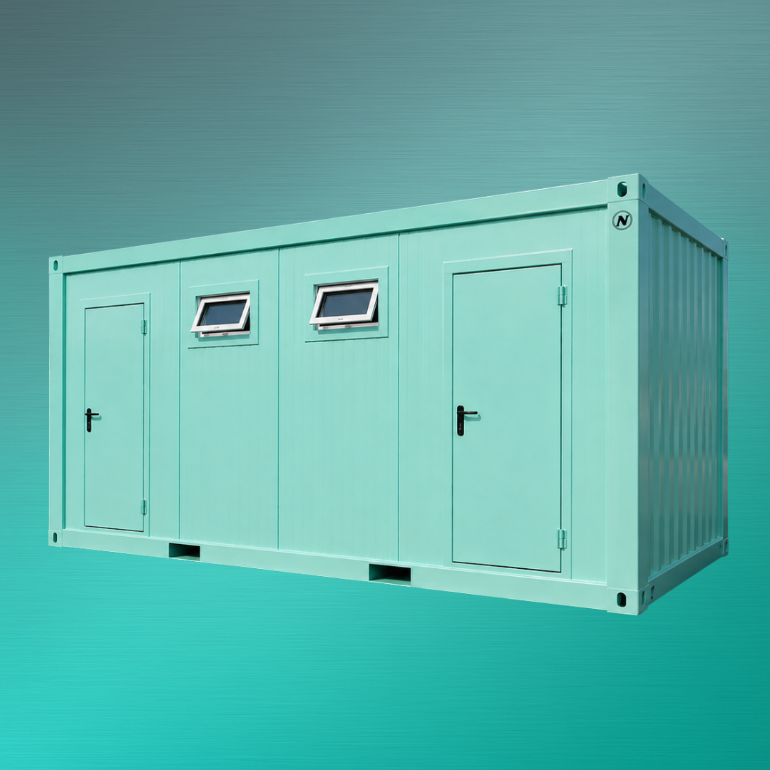 WC-Container mit Dusche mieten