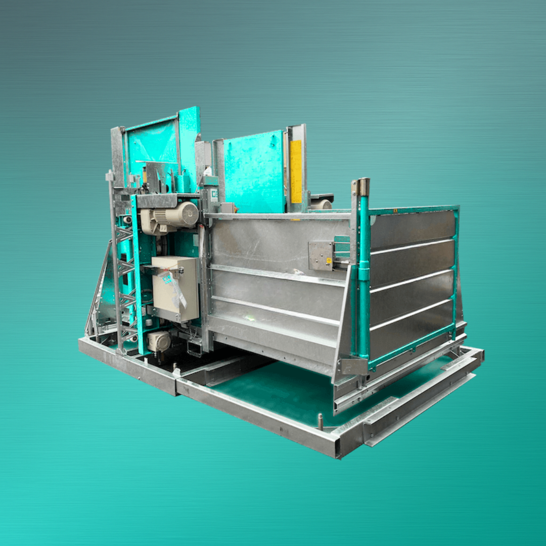 Personenbauaufzug GEDA 1200 Z/ZP mieten – starker Bauaufzug für sicheren Transport von Personen und Material mit Novaro