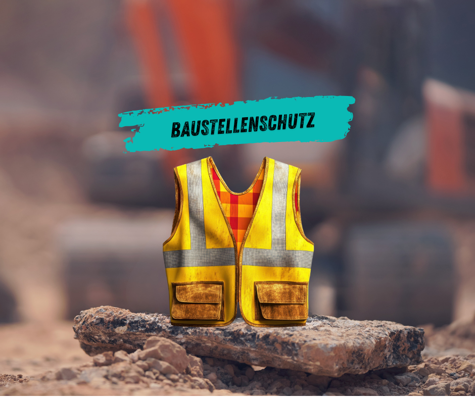 Fachberater erklärt Baustellenschutzsystem mit Bauzaun, Kamera und Zutrittsmodul