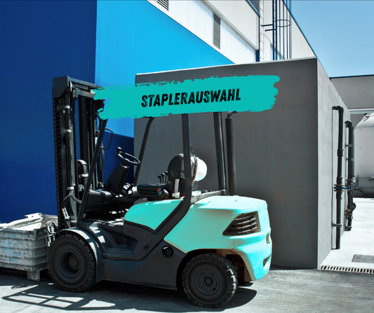 Gabelstapler im Lagerbetrieb beim Palettenumschlag mit hoher Traglast und effizienter Logistik