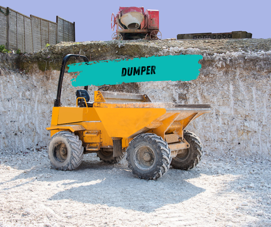 Dumper mieten – Auswahl, Einsatzbereiche und Planung für effiziente Materiallogistik