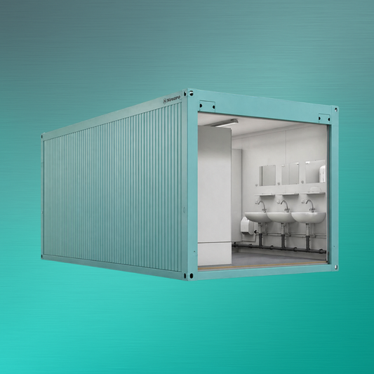 Sanitärcontainer 10ft mieten