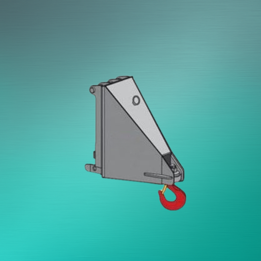 Aufnahme-Lasthaken auf Geräte-Träger