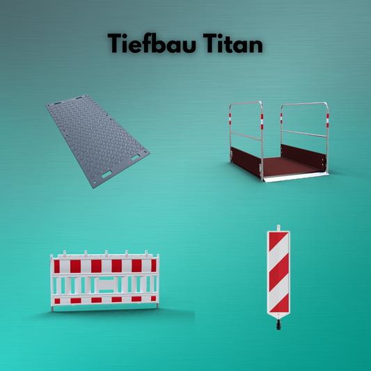 Tiefbau Titan mieten oder kaufen – Profi-Set für Tiefbau, Gräben und Straßenbau | Novaro