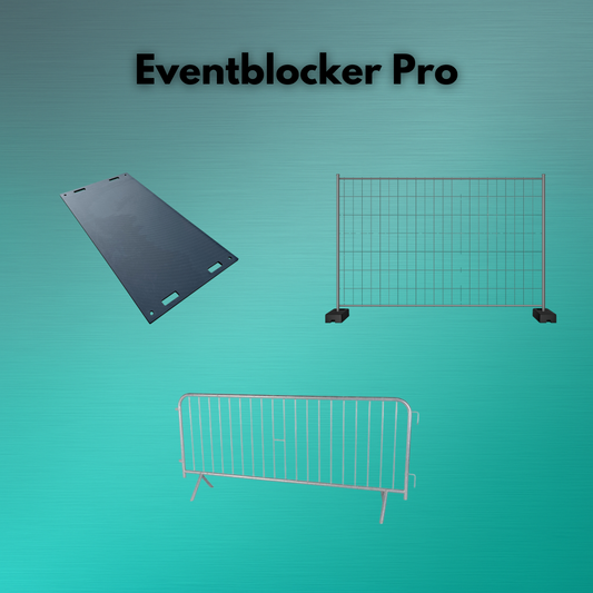 Eventblocker Pro mieten oder kaufen – Absperr- und Sicherheitsset für Events & Großveranstaltungen | Novaro