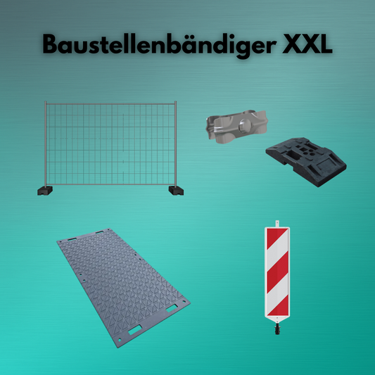 Baustellenbändiger XXL mieten oder kaufen – Großset für umfassende Baustellenabsicherung | Novaro