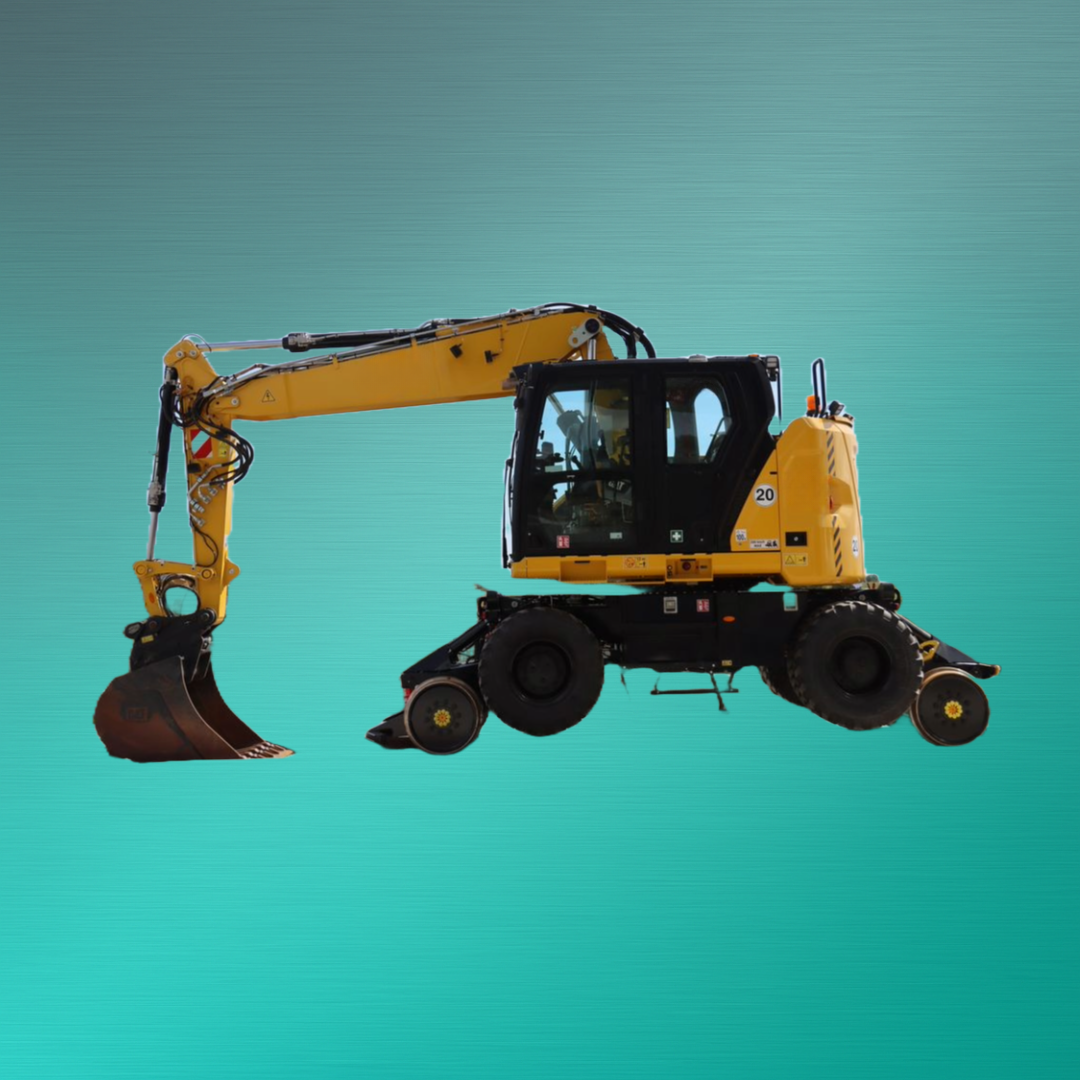 Rail-road excavator