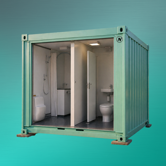 Duschcontainer 10ft mieten