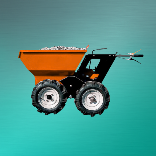 Microdumper 300 kg – handgeführt, geländegängig und wendig