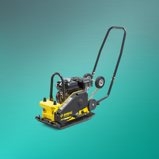 Rüttelplatte 50–75kg mieten – kompakt für Gehwege und Gartenbau | Novaro
