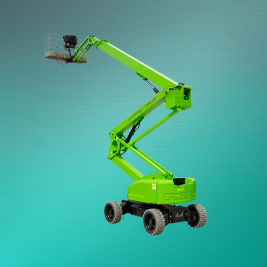 Gelenkteleskopbühne Hybrid 24–30m mieten – maximale Flexibilität für große Baustellen | Novaro