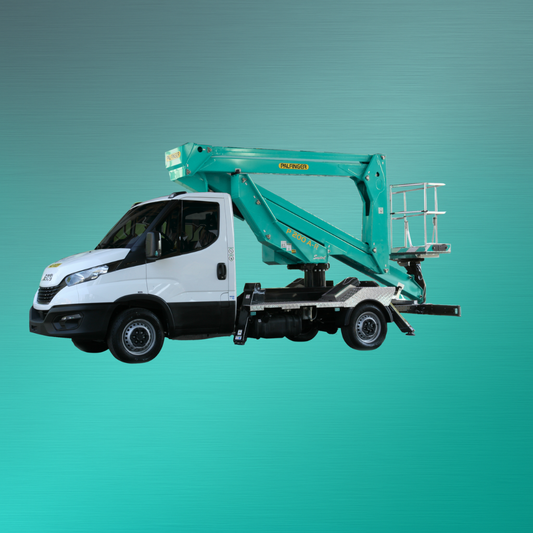LKW-Arbeitsbühne bis 20m (bis 3.5t) mieten – kompakt für enge Baustellen | Novaro