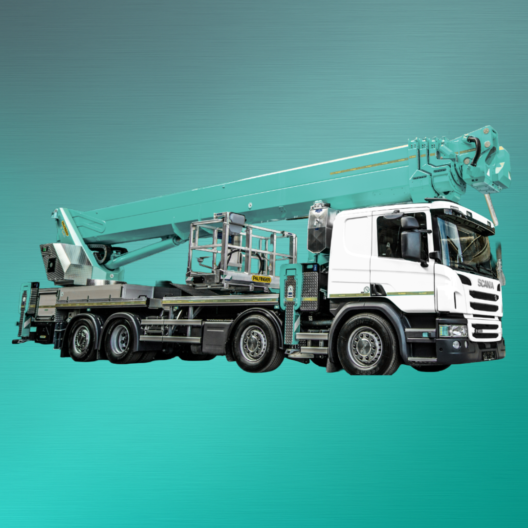 LKW-Arbeitsbühne ab 50m (über 3.5t) mieten – Power für XXL-Einsätze | Novaro