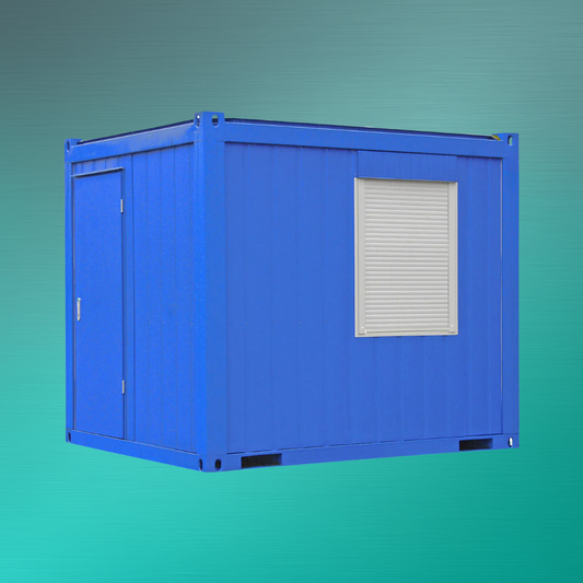 Bürocontainer 10ft mieten – kompakte Lösung für kleine Teams | Novaro