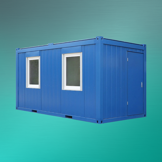 Bürocontainer 20ft mieten – praktische Büroeinheit für Baustellen | Novaro