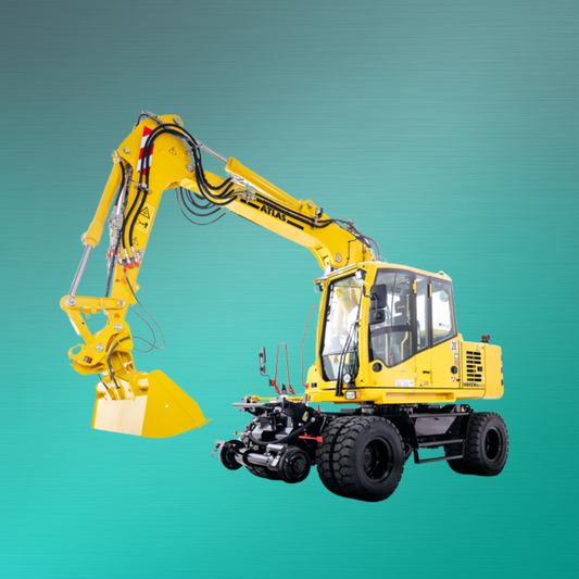 Zweiwegebagger 11–15t mieten, Baumaschine für Gleisbau, Straßenbau und vielseitige Einsätze – Novaro