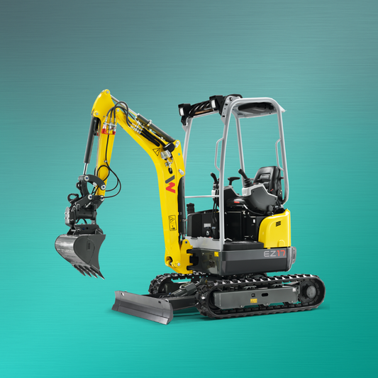 Minibagger 1.2–1.6t Baumaschine, flexibel für Gartenbau, kleine Fundamente und Erdarbeiten – Novaro