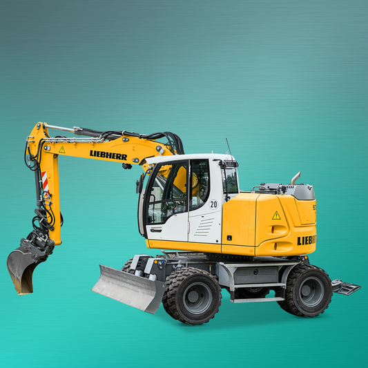Mobilbagger 10–11.5t mieten, flexibel für Tiefbau, Leitungsbau und präzise Erdarbeiten – Novaro
