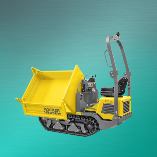 Kettendumper 1.5–1.9t / 1.0–1.2m³ mieten – flexibel für Bauleiter auf mittleren Baustellen | Novaro