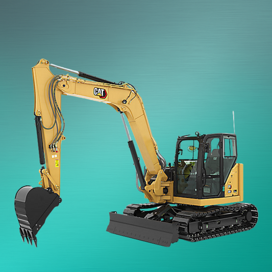 Kettenbagger 8–10t mieten, kompakte Baumaschine für Erdbau, Kanalbau und enge Baustellen – Novaro