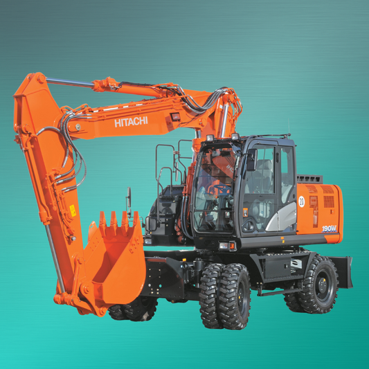 Mobilbagger 20–21.5t mieten, Baumaschine für Tiefbau, Kanalbau und schwere Erdarbeiten – Novaro