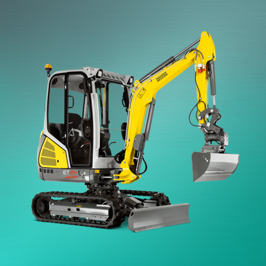 Minibagger 2,5t mieten | Novaro