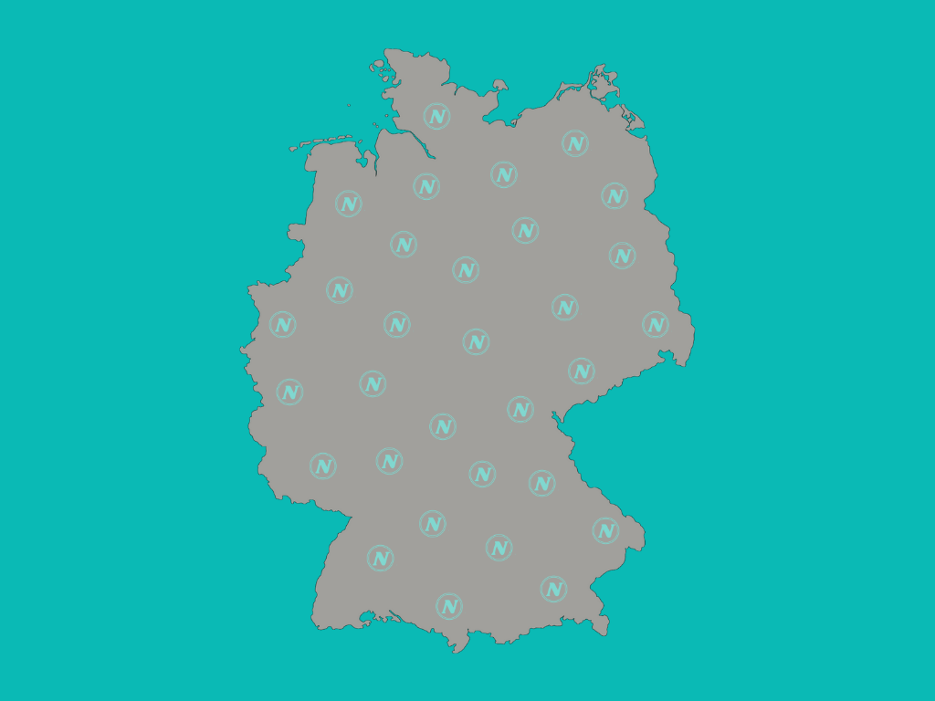 Novaro Standorte - bundesweit
