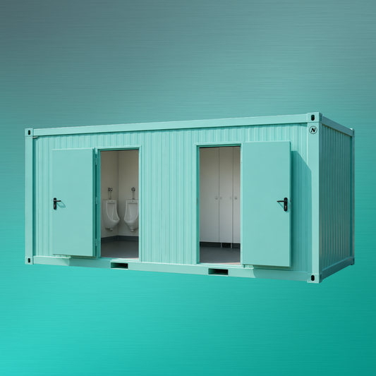 WC-Container Damen & Herren getrennt mieten
