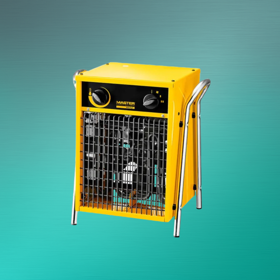 Elektro-Lufterhitzer B 22 mieten – flexibler Elektroheizer 11–22 kW mit 2200 m³/h Luftleistung für Baustellen und Hallen mit Novaro