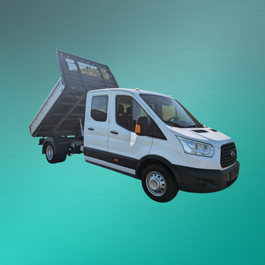 Ford Transit Kipper Doppelkabine mieten – ideal für Materialtransport und Baustelleneinsatz. Jetzt bei Novaro deutschlandweit verfügbar.