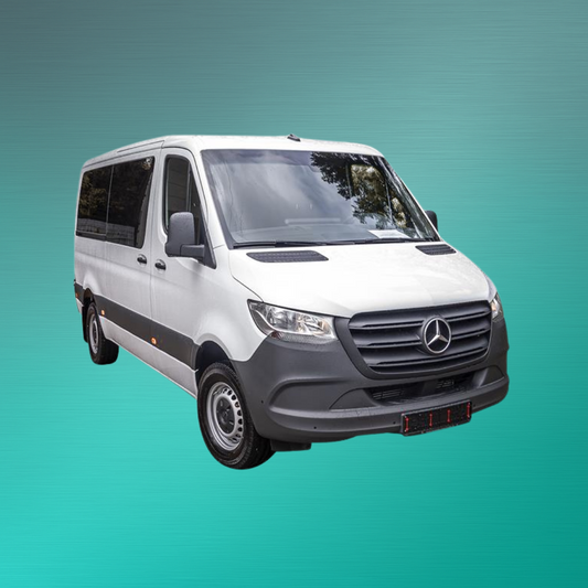 Mercedes-Benz Sprinter 316 CDI Bus mieten – flexibler Transporter für Personenbeförderung, Baustellen-Shuttle und Events mit Novaro