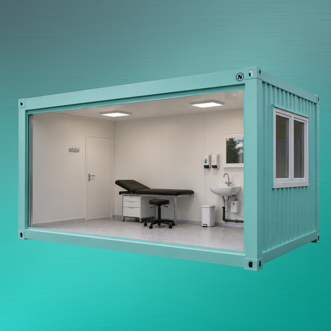 Sanitätscontainer mieten