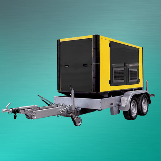 Stromerzeuger bis 80 kVA mit Fahrgestell mieten – mobiler Generator für flexible Stromversorgung auf Baustellen und Veranstaltungen mit Novaro