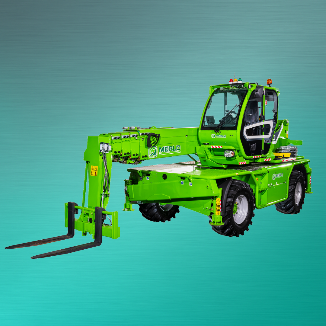 Teleskopstapler Merlo 25.5 E mieten – vollelektrisch, leise und ideal für Innenbereiche oder emissionsfreie Baustellen. Jetzt über Novaro deutschlandweit erhältlich.