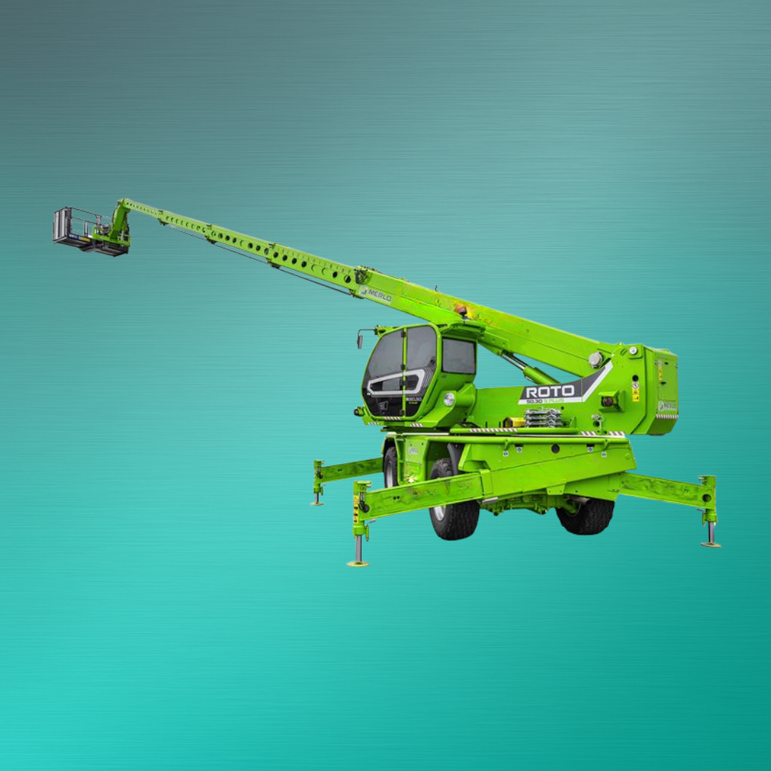 Teleskopstapler Merlo 50.30 ROTO mieten – leistungsstark, vielseitig und ideal für anspruchsvolle Hebe- und Montagearbeiten. Jetzt über Novaro deutschlandweit erhältlich.
